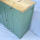 Old pine wood confectioner