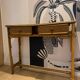 Console rotin vintage
