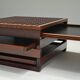 Set of 2 Tetra tables by Bernard Vuarnesson for Bellato, 1980s Italy.