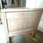 Old cradle of holland 1800s oak