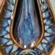 Søholm wall candlestick made of ceramic and in blue colors/shades 1960s