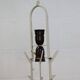 Old Danish design lamp in white/gray and blue colours - Denmark 60's