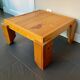 Table basse vintage pin massif