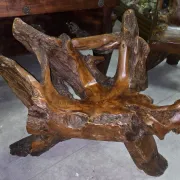 Rare armchair made from tree roots