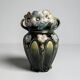 Art Nouveau, barbotine vase by Bruyn Fives-Lille around 1900