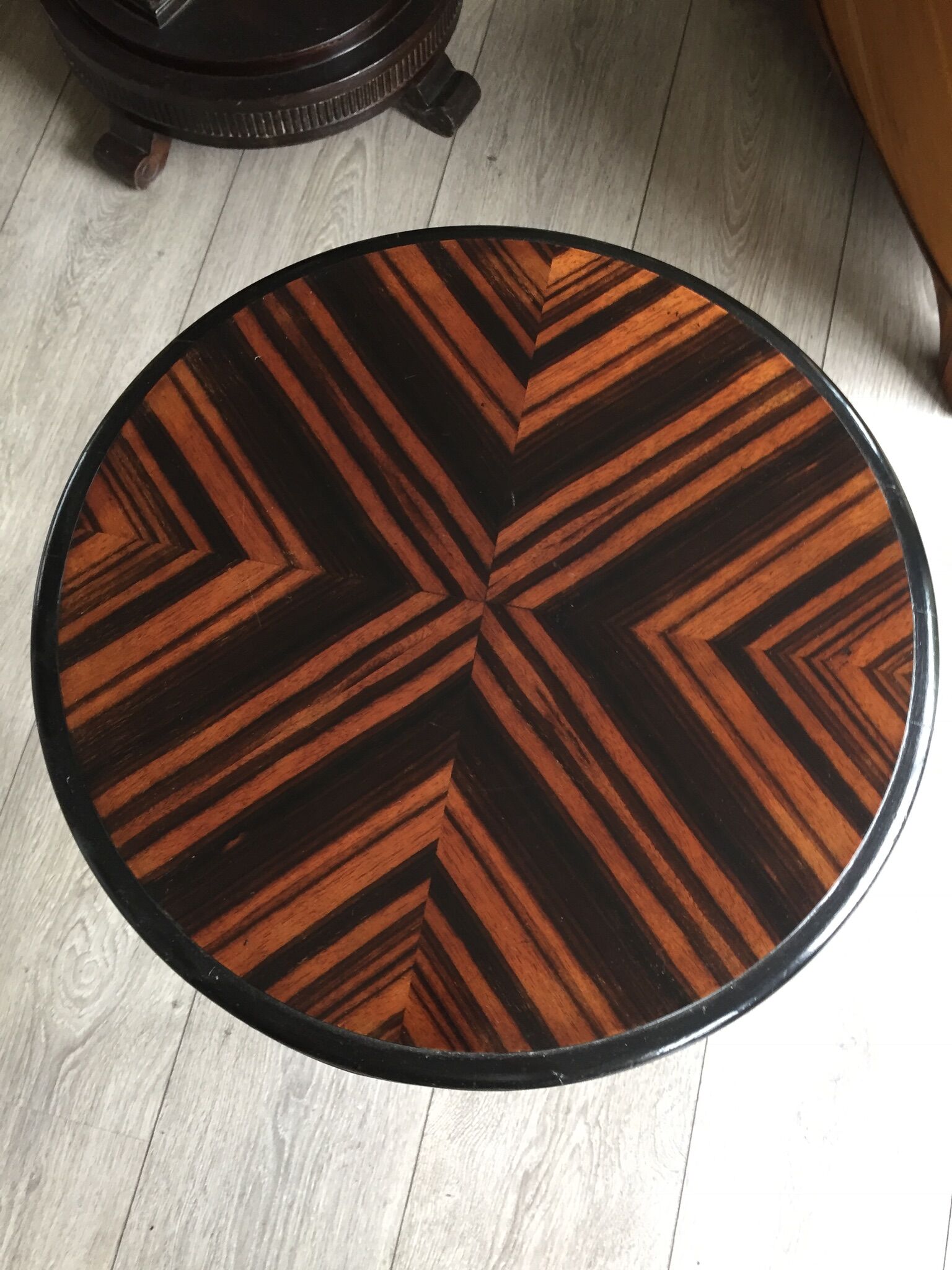 Art deco side table