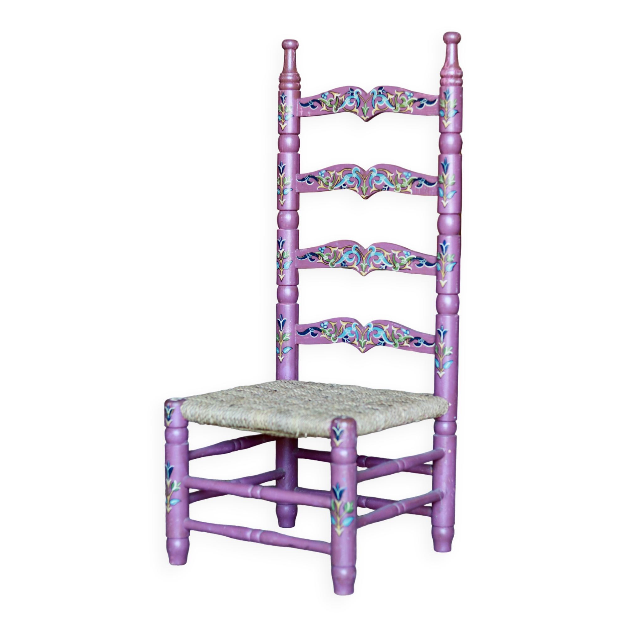 Vintage folk nurse's chair