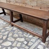 Ancien banc en teck birman