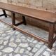 Old Burmese teak bench