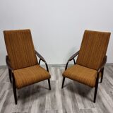 Paire de fauteuils par Antonin Suman
