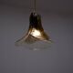3 leafed murano glass pendant lamp by Carlo Nason for Mazzega