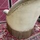 Almond green toad armchair