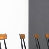 Laukaan Puu set of four ‘Pirkka’ dining chairs by Ilmari Tapiovaara