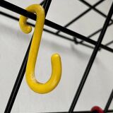 Minimalist German coat rack from the mid-century, 1960s.