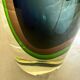 Murano Sommerso Crystal Vase Design Flavio Poli for Seguso Vintage