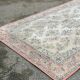 Tapis persan en laine rouge