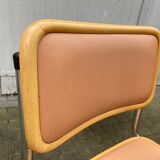 Pair of chairs by Marcel Breuer Cesca B32 skaï 1960