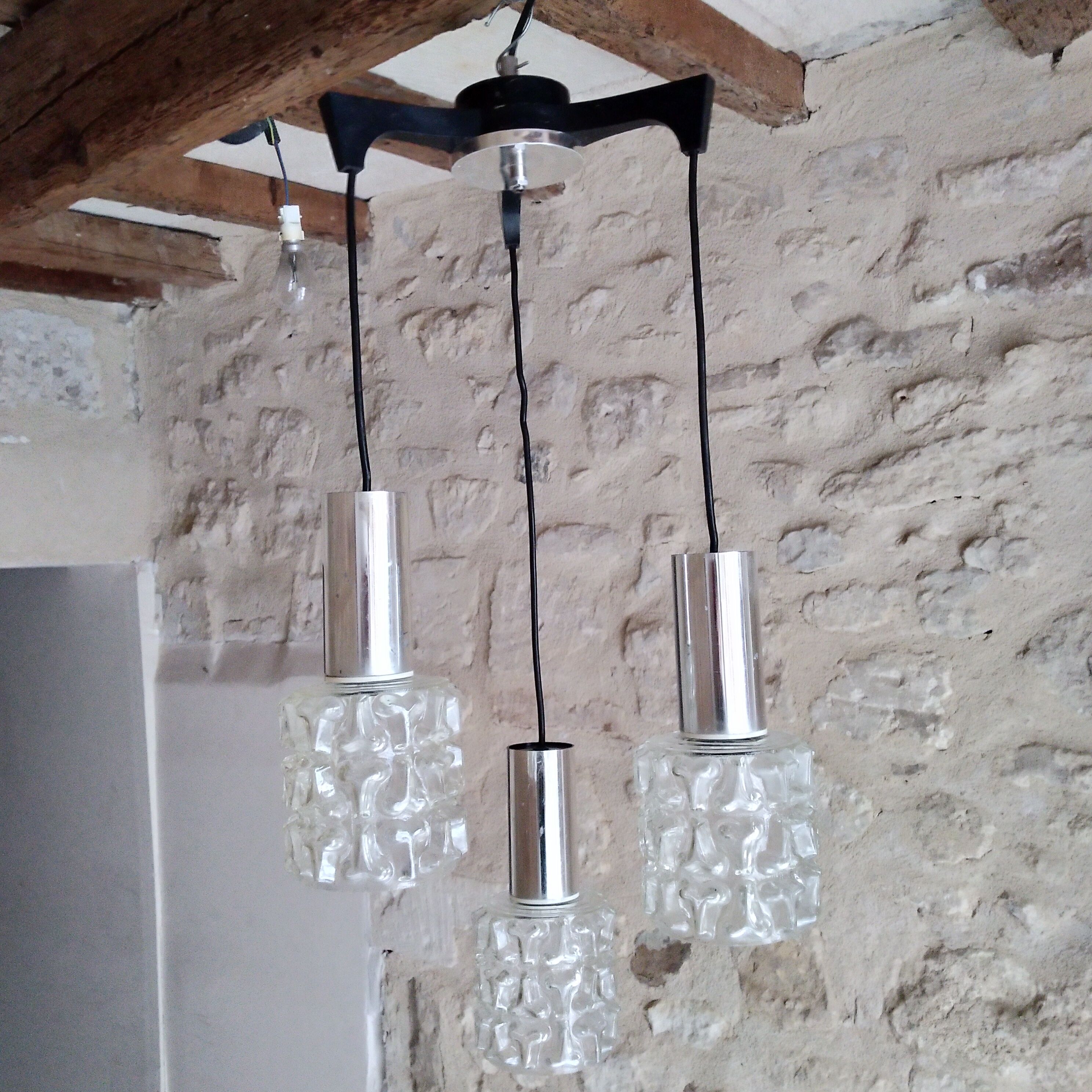 Raak waterfall chandelier 1960