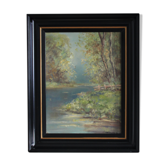Peinture à l'huile (Jan Knikker attr.)