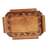 Plateau en bois ancien