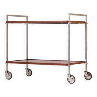 Teak Service Trolley, Denmark, 1960s