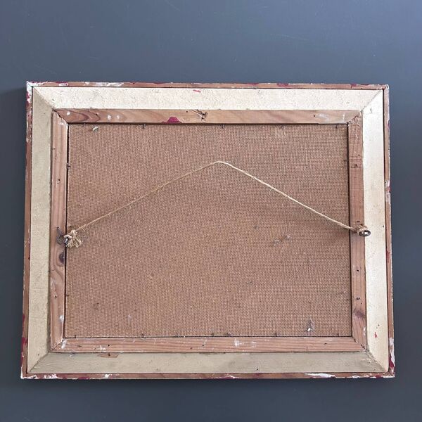 Tableau voiliers sur la côte