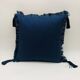 Square cushion, cover and insert. Model "Olivia".