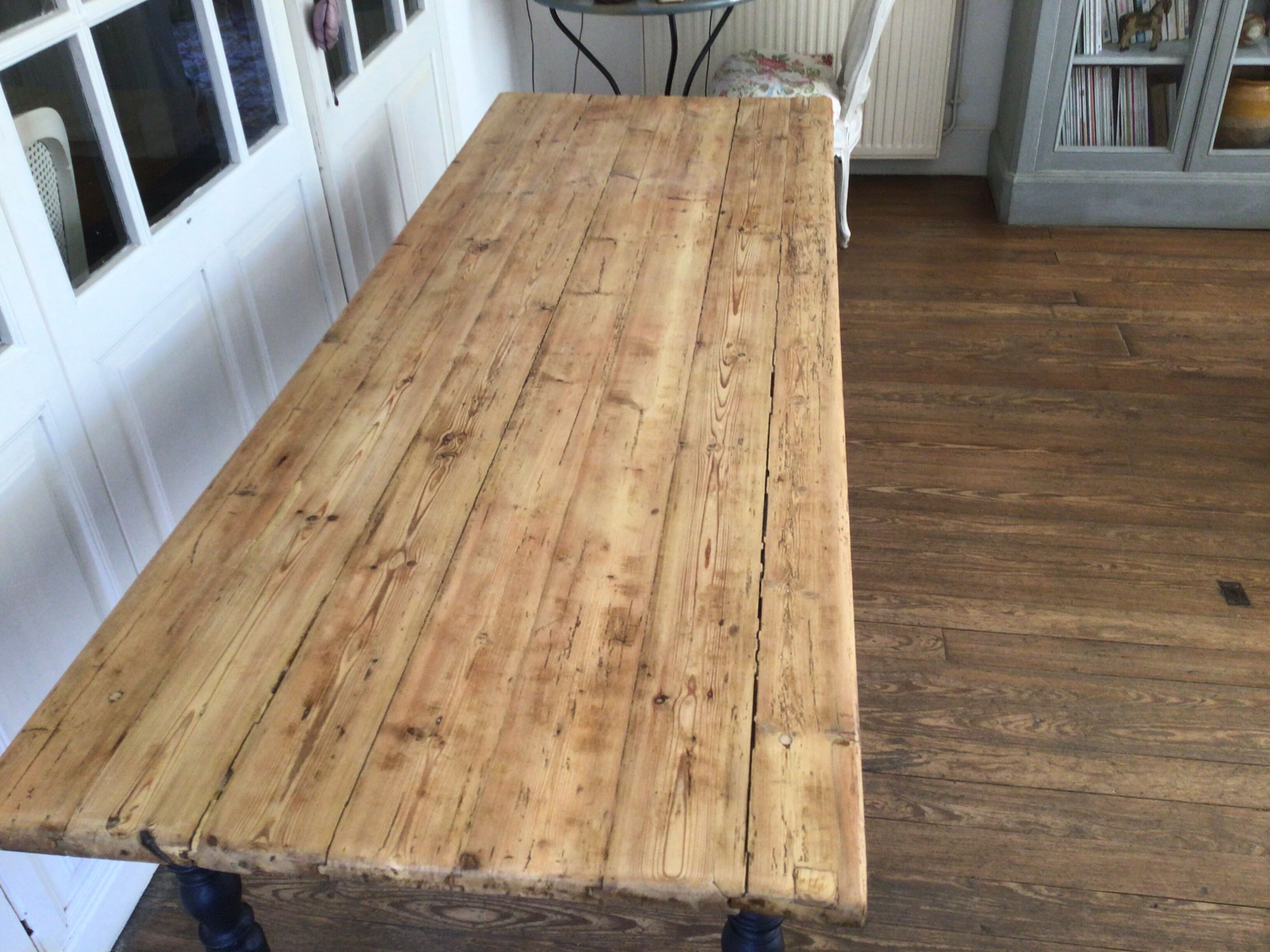 Table de ferme en sapin