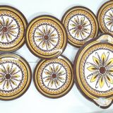 Henriot Quimper cake service