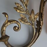 Art deco bronze wall lamp