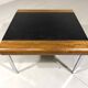 Hans Eichenberger leather coffee-side table Girsberger, Switzerland