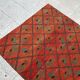 Vintage Turkish Oushak rug 118x306 cm
