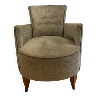 Fauteuil Crapaud époque Napoléon III