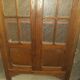 Pair of pine Parisian wardrobes circa 1935