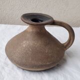 Ceramic candlestick signed