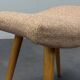 Vintage Footstool by Moravská Ústředna Brno, 1988, Czechoslovakia