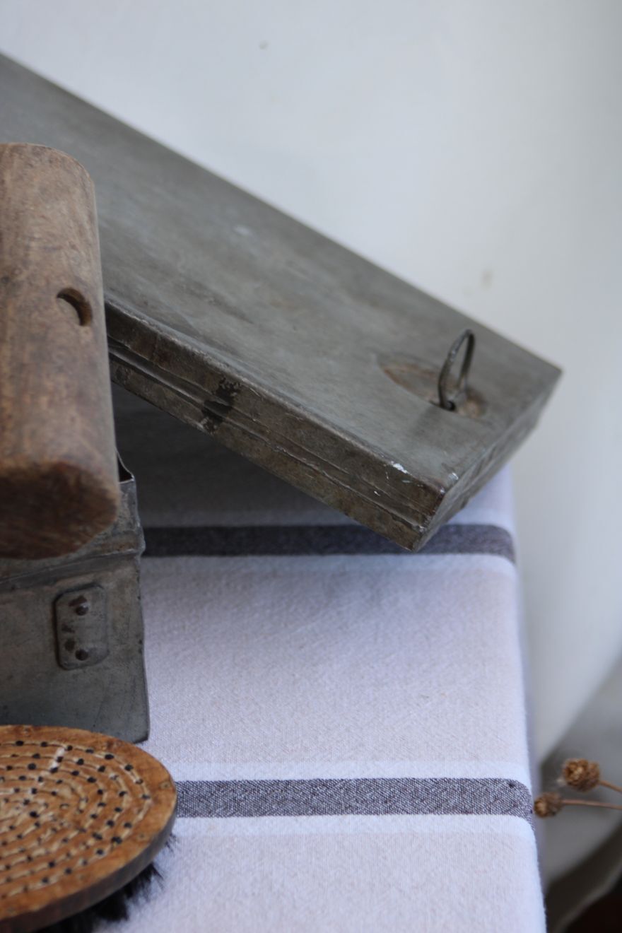 Old wooden military box