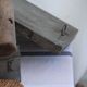 Old wooden military box