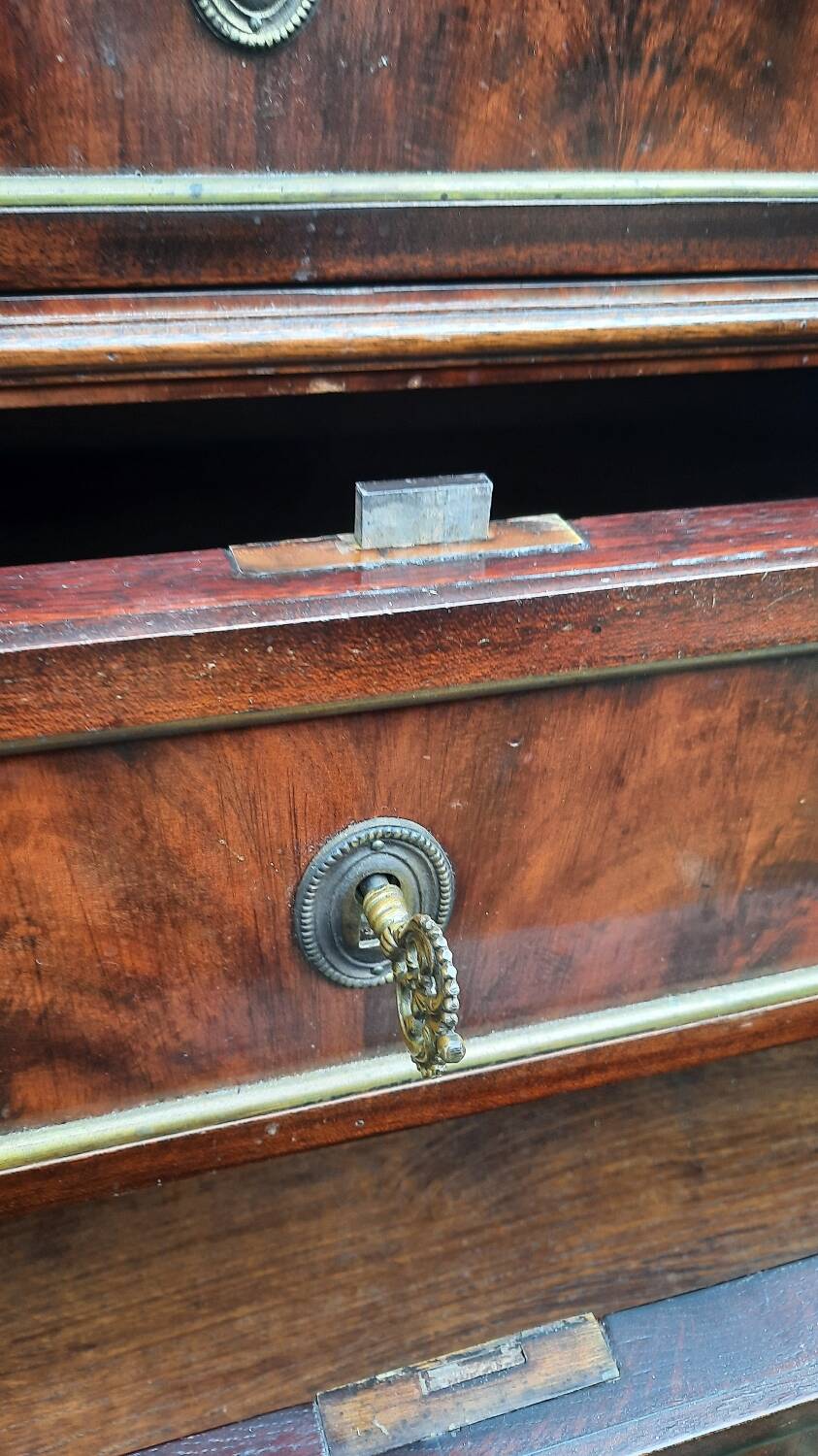 Empire style chest of drawers