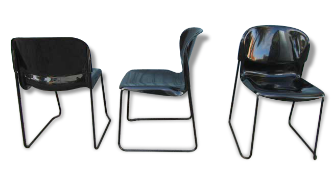 3 design chairs from the 70 s 80 s, designer Gerd Lange