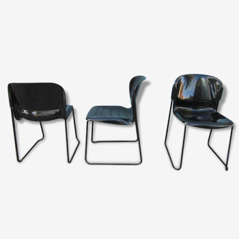 3 design chairs from the 70 s 80 s, designer Gerd Lange