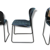 3 design chairs from the 70 s 80 s, designer Gerd Lange