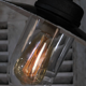 Gooseneck wall lamp