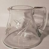 Crystal water pitcher early twentieth century