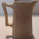 Beige art nouveau pitcher 19 century