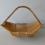 Bamboo basket, 70s