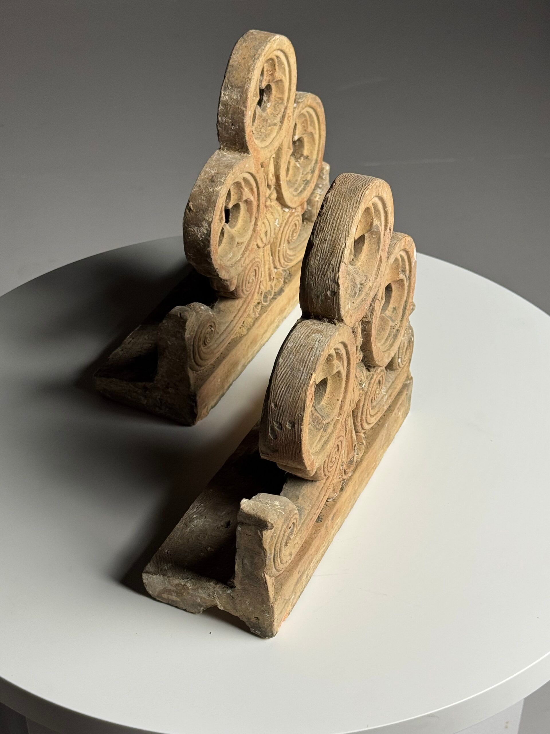 Neogothic terracotta ornaments