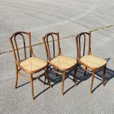 Set of 6 Bistro Chairs No. 56 Thonet