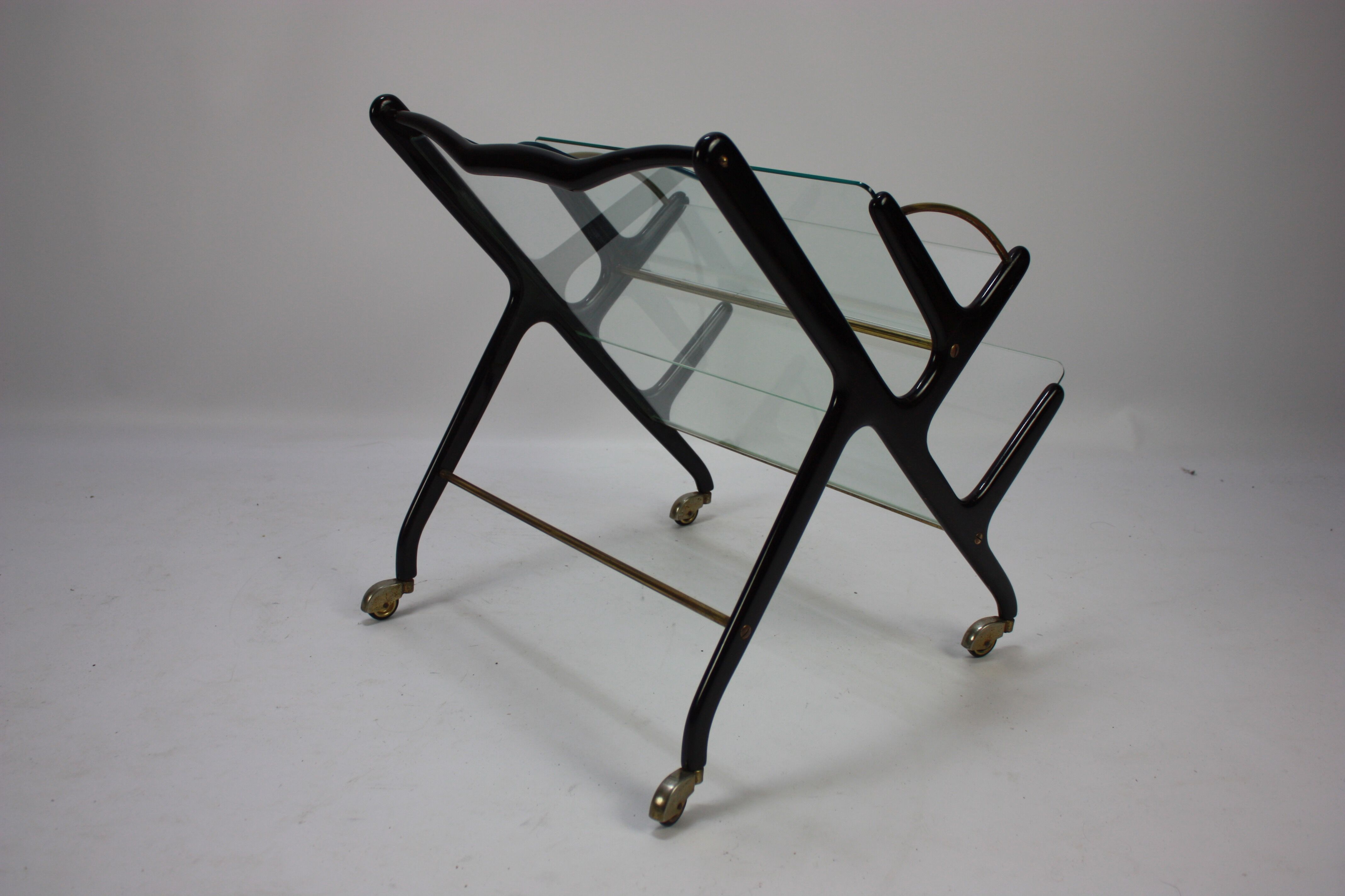 Italian magazine rack, 1950