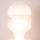 Carlo Nason. "Column" floor lamp in opalescent glass. 1970s/80s.